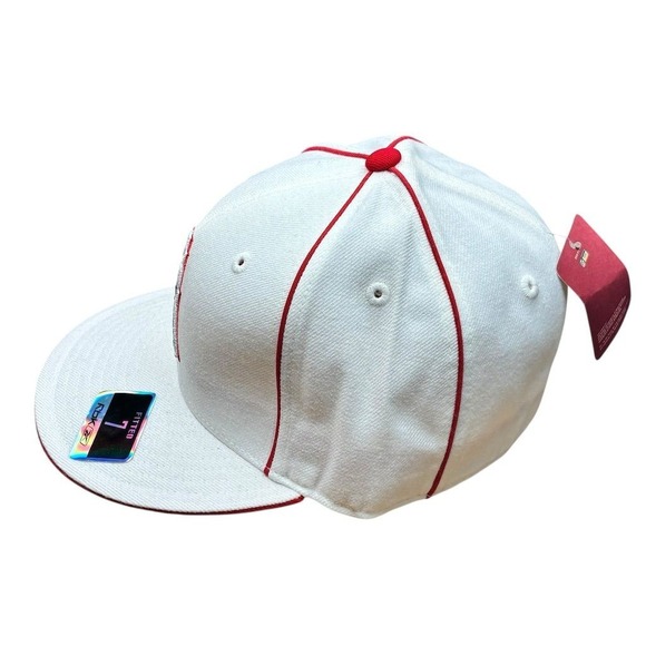 Vintage‎ Houston Oilers NFL Red Hat Reebok Unisex Size 7 Football Cap - Picture 4 of 9